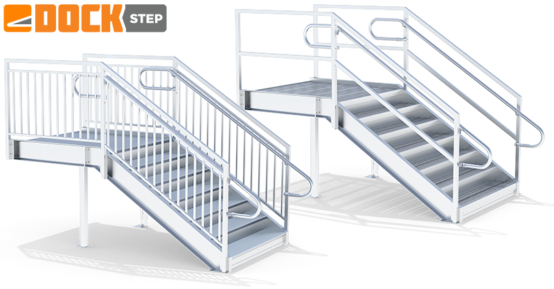 Dock stairs for sale discount